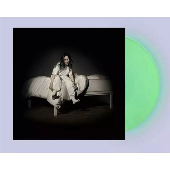 VINYL Billie Eilish: When We All Fall Asleep Where..? Glow In The Dark LP SEALED - Picture 3 of 5